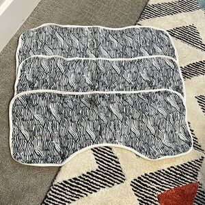 Pottery barn kids muslin burp